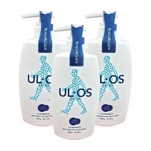우르오스 스킨 워시 바디클렌저 500ml 3통 HIS