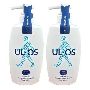 우르오스 스킨 워시 바디클렌저 500ml 2통 HIS
