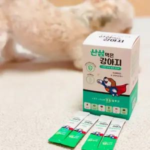 산삼먹은강아지 노령견 전용 종합 영양제 유산균 오메가3 비타민 올인원 종합영양제