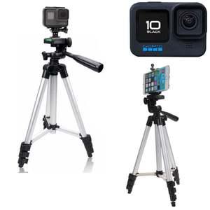 GOPRO10 호환 영상 촬영용품 스탠드 삼각대 고프로10 10 9 8 7 액션캠 거치대 핸드폰
