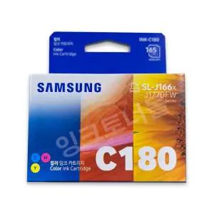 삼성 정품잉크 INK-C180(3색컬러) SL-J1660 J1663 J1665
