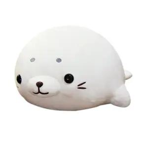모찌 물범 바디필로우/인형/롱쿠션/수면/베개/캐릭터/대형/침대/전신/긴쿠션/애착/긴베게/롱베게