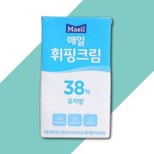 냉장식품 매일 휘핑크림 38% 1L 수입식품 수입식자재 수입식재료 수입식료품 그로서리