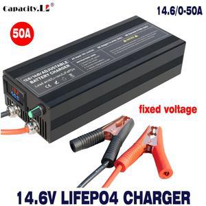 12V 12.8V Lifepo4 배터리 고전력 충전기 전원 고속충전기 14.6V LiFePO4 50A/60A/85A/100A 용 리튬배터리 은행 어댑터
