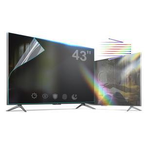 ZUONYUT 43 TV 화면 눈부심 방지 필름 필름, 글레어 블루 라이트 스크래치 스크린 43인치 보호기, 반사 감소