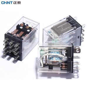 CHINT JQX-13F(D) /2Z DC24V 12V 220V 36V 380V MY2NJ 중간 릴레이 전력 전자기 5A