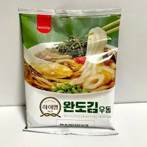 삼립 하이면 완도김우동 205g 소비기한 11월15일까지인 제품