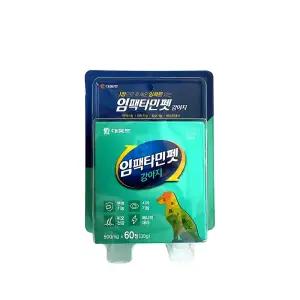 대웅펫 임팩타민펫 강아지 60정 /유통기한임박