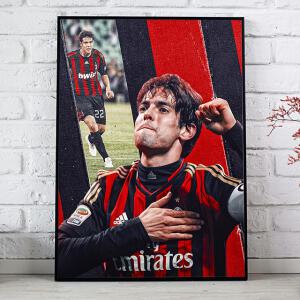 AC밀란 카카 포스터 브로마이드 인테리어 축구 액자