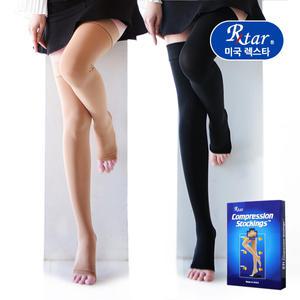 렉스타212 허벅지형 압박스타킹 (발트임) 단단재질
