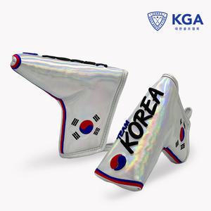 GR 골프 국가대표 블레이드 일자 퍼터 커버 홀로그램(KGA 정품, 이름각인)