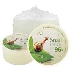 (2개)푸드어홀릭 스네일 수딩젤 300ml /달팽이뮤신 수딩겔 보습 탄력크림