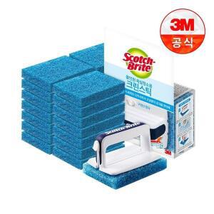 [3M]크린스틱 뉴올인원 욕실청소용 핸들+리필22입