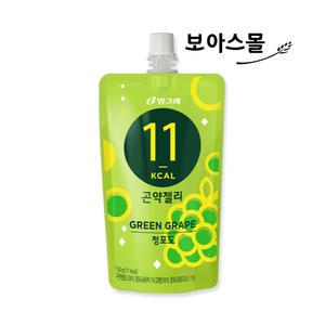 (무.배) 빙그레 곤약젤리 청포도 130g x 10개