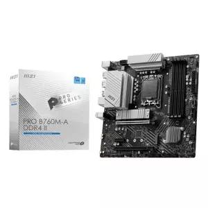 MSI PRO B760M-A DDR4 II 인텔 메인보드 CL