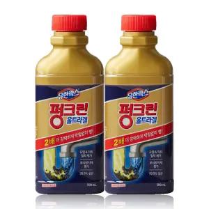 유한락스 펑크린 울트라겔 500ml x 2개