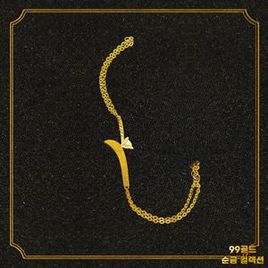 153골드 [최신]24K 순금팔찌 KSS101 여우팔찌 5돈, 18.75g -기타중량 판매자검색