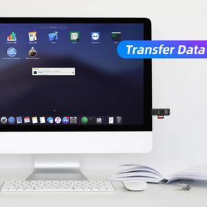 노트북 컴퓨터 PC 연결 젠더 어댑터 커넥터 FONKEN-USB 카드 리더 마이크로 SD TF 메모리 OTG 확장 변환기