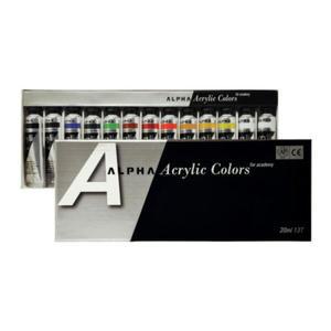 아트박스 아트피스 알파 아크릴 물감 실버 라벨 20ml 13색