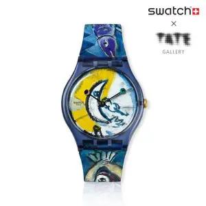 [스와치][본사] 샤갈 CHAGALLS BLUE CIRCUS SUOZ365