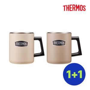 써모스 ROD-006K 트래블킹 캠핑컵 스테인레스 머그컵 텀블러 350ml