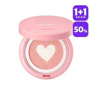 [1+1][어퓨] 퓨어 블록 톤업 선 쿠션 SPF50+