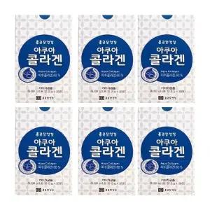 종근당건강 아쿠아 콜라겐 2g x 30포 6박스 his
