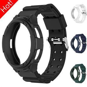 워치 스트랩 갤럭시 워치용 케이스 6 클래식 43mm 47mm 실리콘 밴드 보호 커버 수정