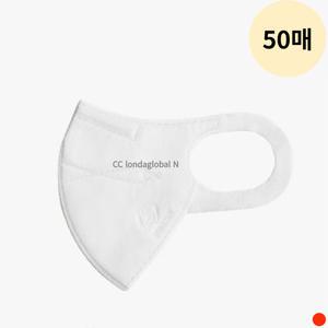 시노텍스 마스크 새부리형 KF80 화이트 대형 50매