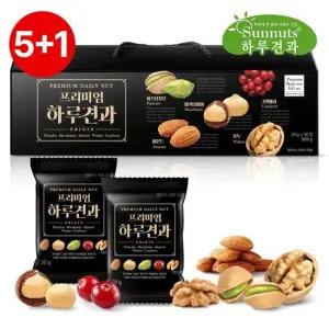 (5+1) 하루견과 썬넛트 프리미엄하루견과 30입 선물세트