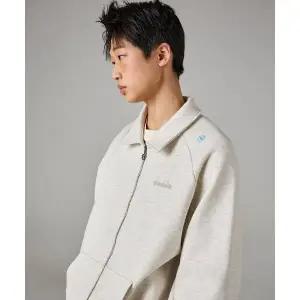 디아도라 diadora 컴피 스? 집업 자켓 MELANGE GREY D4123LFT21MGL 122739