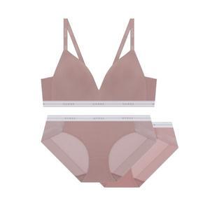 [게스언더웨어](강남점)(노와이어)서포트 이너패널 스포츠 브라1개+팬티2개세트IP(GDWBR822/BP822)