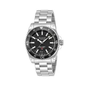 구찌 YA136301 다이브 남성 메탈 쿼츠 40mm(YA136301A