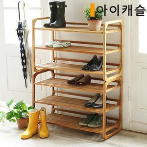[아이캐슬]오델리 대나무 6단 신발정리대/신발장(무료배송)