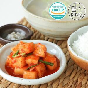 [맘스킹]HACCP 국내산 농산물 100% 두리반 깍두기 10kg