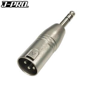 [무료배송/재입고완료]J-PRO JC06 XLR 캐논 수-TRS 55잭 수 변환젠더 커넥터