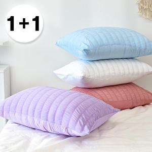 [2개세트] 기능성 냉감 시어서커 베개커버 50x70 베겟잎(6color)