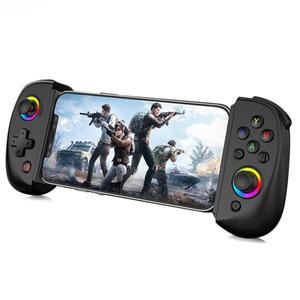 터보/6축 자이로/진동 게임 패드가 포함된 D8 텔레스코픽 컨트롤러 Android iOS PS3 스위치 PC용 Bluetooth