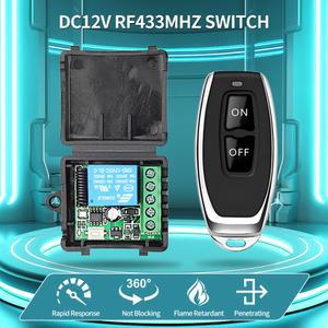 무선 RF 433Mhz 원격 제어 스위치 DIY 모듈 DC 2V CH 0A 수신기 송신기 홈 LED 도어 전자기 잠금 장치