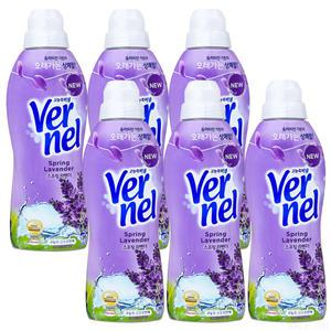 헨켈 버넬 고농축 섬유유연제 스프링라벤더 900ml 6개