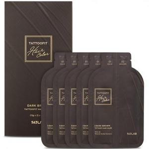 563랩 타투핏 헤어 컬러 염모제 5p, 다크브라운, 1개 one option