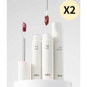 삐아 립틴트 촉촉 글로우 광택 물빛 05 뱅쇼보틀 X2