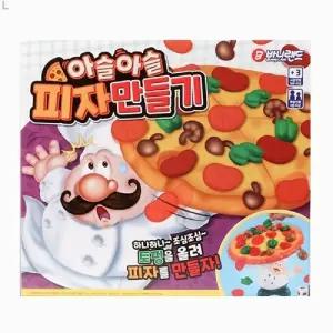 바니랜드 아슬아슬 피자만들기 보드게임/코리아/게임즈/어린이/선물/완구/돌봄/교실/영유아/초저/초등/교구