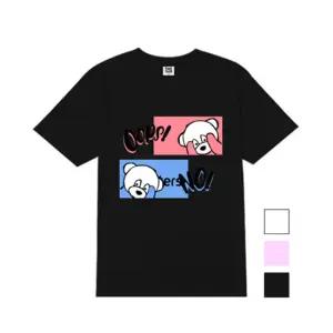 더팀 웁스 남녀공용 S~4XL 20수 프린트 반팔 티셔츠