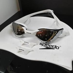 Speedo 전문 HD 안티 안개 수영 고글 남성용 여성용 투명한 비전 편안한 방수 안경