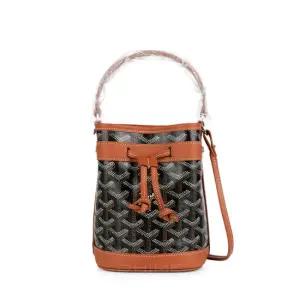 백 토트 쁘띠플로 미니 버킷백 MINI PETIT FLOT 블랙텐