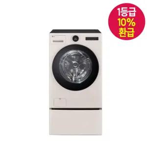 LG전자 트롬 오브제컬렉션 워시콤보+미니워시 FH25EAX 네이처 베이지 / W