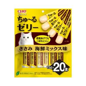 이나바 챠오스틱 닭가슴살+해산물 믹스 300g (TSC-222)