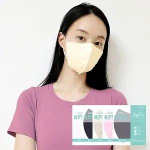 세이피 데일리핏 새부리형 KF94 중형 100매 컬러 황사 마스크