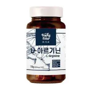 포티포 L- 아르기닌 120정 3개월분 1통 아르기닌 헬스 근육 단백질